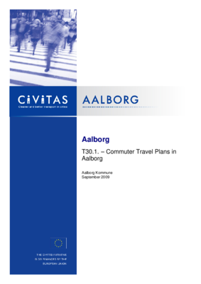 T30.1 - Commuter travel plans in Aalborg