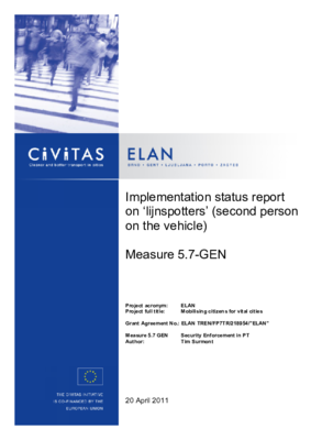Implementation status report on ljinspotters