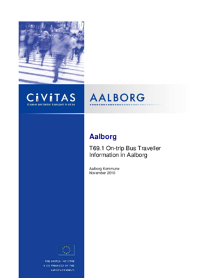 T69.1 On-trip Bus Traveller Information in Aalborg
