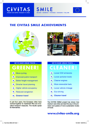 CIVITAS SMILE - Achievement Poster - Jan 2009