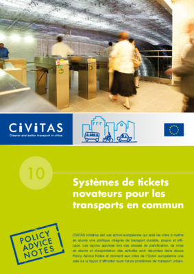 Policy Advice Note Ticketing(fr)