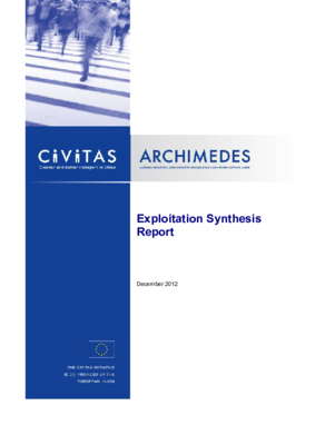 ARCHIMEDES Exploitation Synthesis Report (pdf)