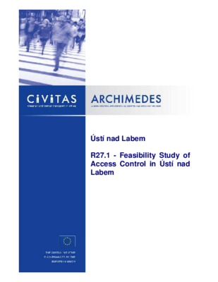 R27.1 - Feasibility study of access control in Usti nad Labem