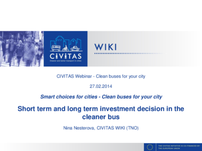 Nina Nesterova Presentation CIVITAS Webinar Clean buses