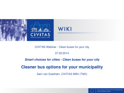Sam van Goethem Presentation CIVITAS Webinar Clean buses