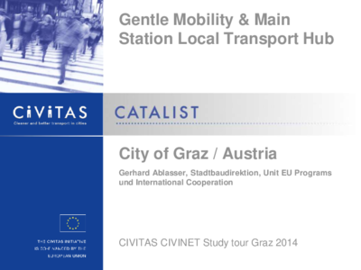 The city of Graz- Gentle Mobility 2