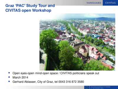 The city of Graz - The study visit