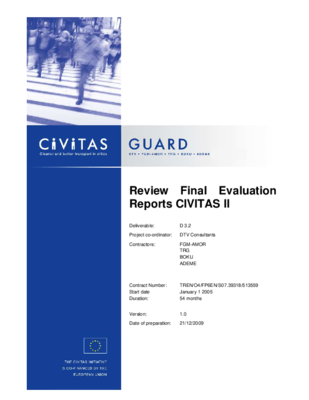 Review Final Evaluation Reports CIVITAS II