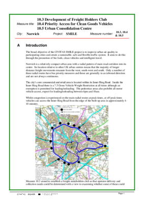 Full Evaluation Report - Urban transhipment centre