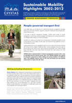 CIVITAS Highlight on walking and cycling enhancements