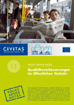 Policy Advice Note Public Transport Quality(de)