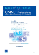 Dossier de Presse CiViNET Francophone