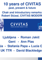 Presentation Robert Stüssi, 10 Years of CIVITAS