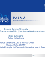 Emmanuel Delamarre - Plan de déplacement urbain (PDU) in France