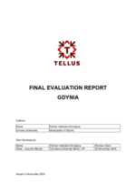 Evaluation report Gdynia (TELLUS)