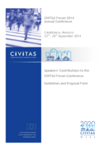 CIVITAS Forum Conference 2014-Call_and Guide for speakers2014