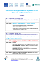 Final agenda of the International Seminar on Cycling Policies and the CIVINET Spain and Portugal Annual Forum