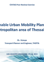 Sustainable Urban Mobility Plan for the Metropolitan area of Thessaloniki