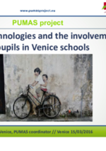 Mobile technologies and the involvement of pupils in Venice schools