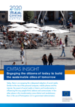 CIVITAS Insight 16 - Engaging the citizens of today to build the sustainable cities of tomorrow