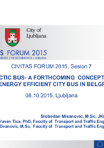 Fully Electric Bus - A Forthcoming Concept of Clean and Energy Efficient City Bus in Belgrade