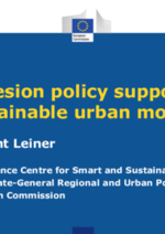 Cohesion policy support for sustainable urban mobility