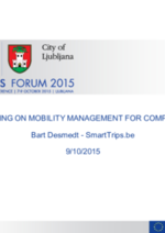 TRAINING ON MOBILITY MANAGEMENT FOR COMPANIES
