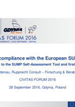 1. Assessing compliance with the European SUMP concept - M. Lindenau