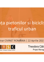 CIVINET Romania Webinar - Siguranta in traficul urban