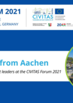 Insights from Aachen: CIVITAS Forum 2021