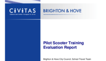 BHCC Scooter Training Evaluation Report 2011