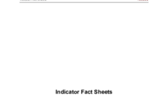 TELLUS Indicator Fact Sheets Goteborg