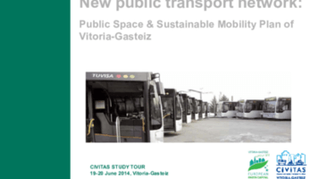 New public transport network - Public space and sustainable mobility plan of Vitoria-Gasteiz