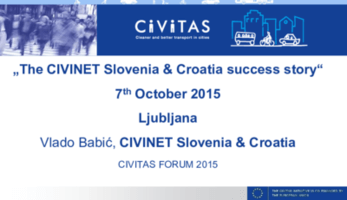 The CIVINET Slovenia & Croatia Network success story