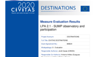 LPA 2.1 - SUMP observatory and participation MER