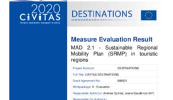 MAD 2.1 - Sustainable Regional Mobility Plan (SRMP) in touristic regions - MER