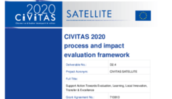 CIVITAS 2020 Process and Impact Evaluation Framework
