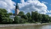Historical monument in Turku, Finland