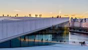 Oslo at sunset