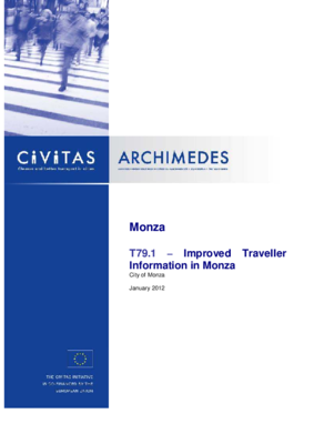 Improved Traveller Information in Monza