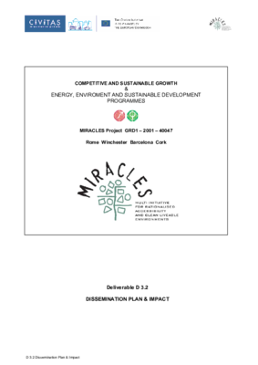 Dissemination Plan & Impact