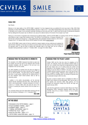 CIVITAS SMILE - Newsletter No 5 CIVITAS SMILE - Newsletter No 5