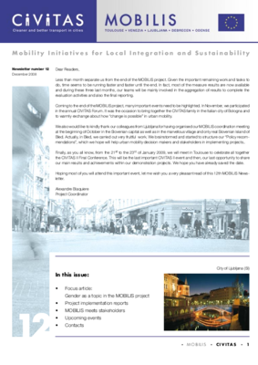 CIVITAS MOBILIS Newsletter No. 12 - en CIVITAS MOBILIS Newsletter No. 12 - en