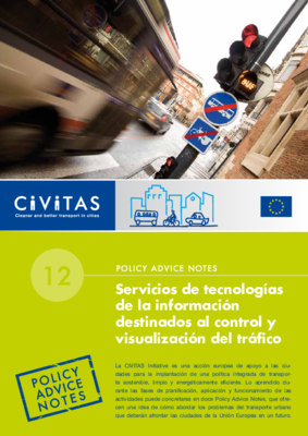 Policy Advice Note Traffic Visualisation Control(es) Policy Advice Note Traffic Visualisation Control(es)