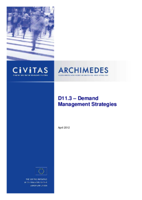Demand Management Strategies