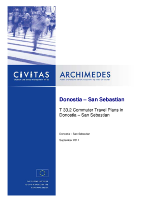 Commuter Travel Plans in Donostia – San Sebastian