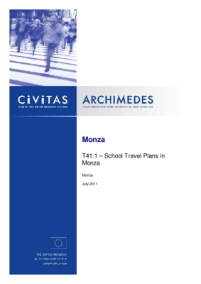 School Travel Plans in Monza