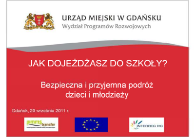 Presentation by Gdansk City in Polish