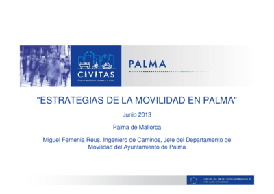 Miquel Femenia - Mobility strategies in Palma (in Spanish)