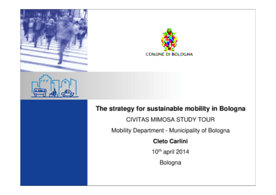 The strategy for sustainable mobility in Bologna
